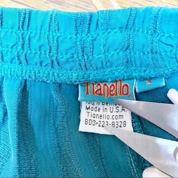 𝅺TIANELLO Whisper Knit Palazzo Pants Size S - Picture 7 of 10